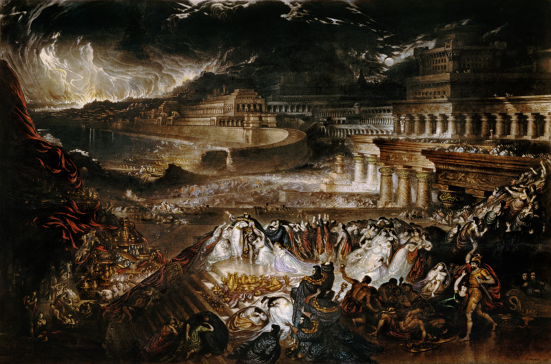 The Fall of Nineveh od John Martin