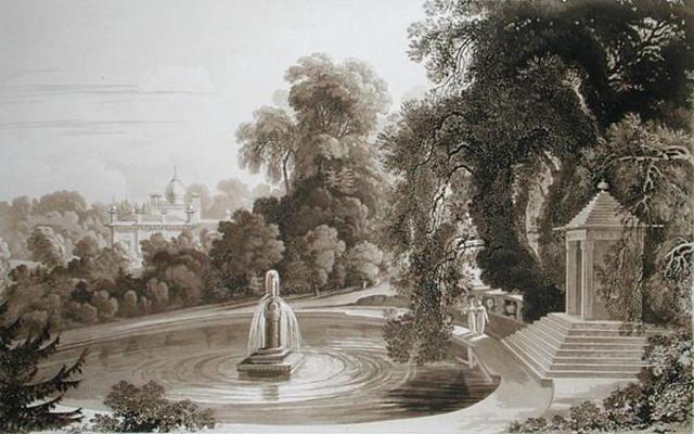View of the Temple of Suryah and the Fountain of Mahah Doo with a distant view of the north side of od John Martin