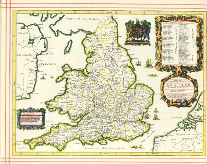 Britannia Atlas od John Ogilby
