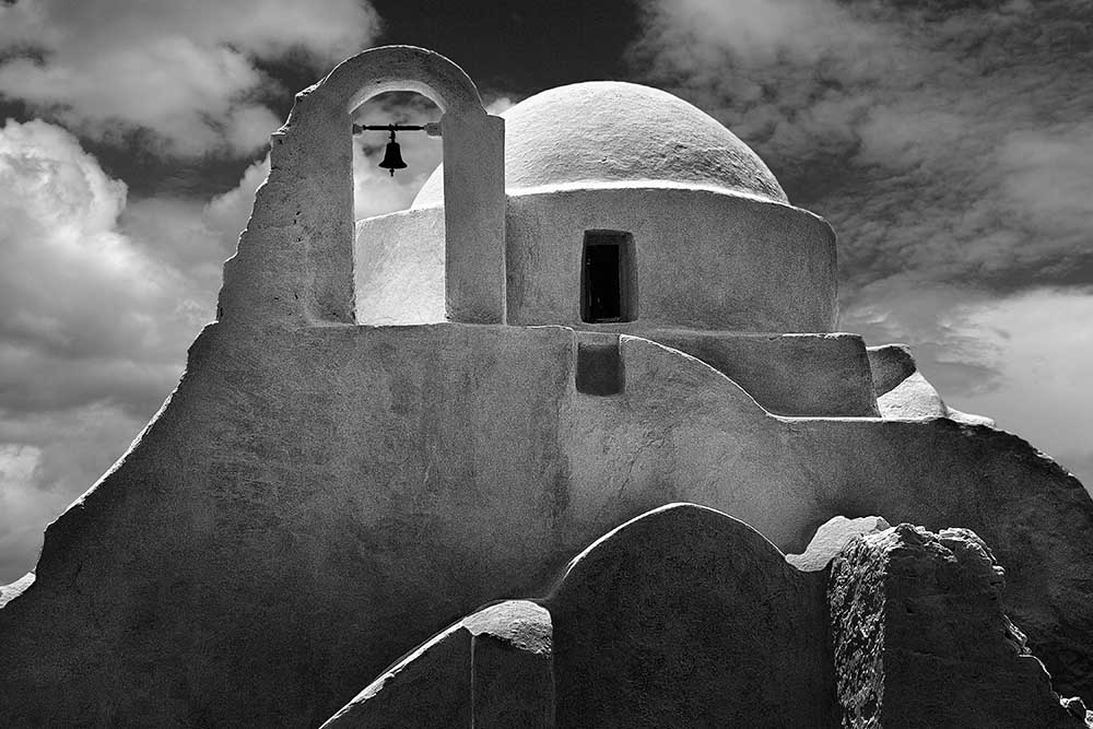 Mykonos Church od John P Stein