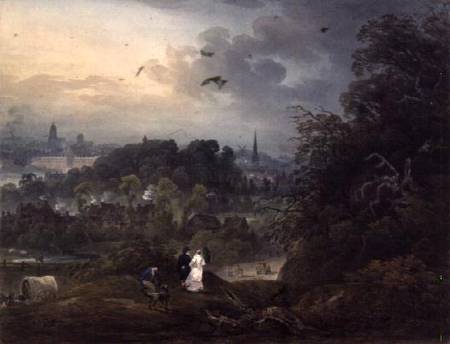 View of Shrewsbury from the North od John Pearson