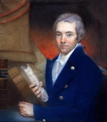 Portrait of William Wilberforce (1759-1833) by William Lane (1746-1819) (pastel on paper) od John Russell