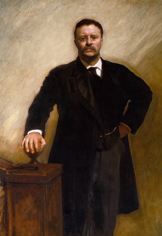 Portrait of Theodore Roosevelt od John Singer Sargent