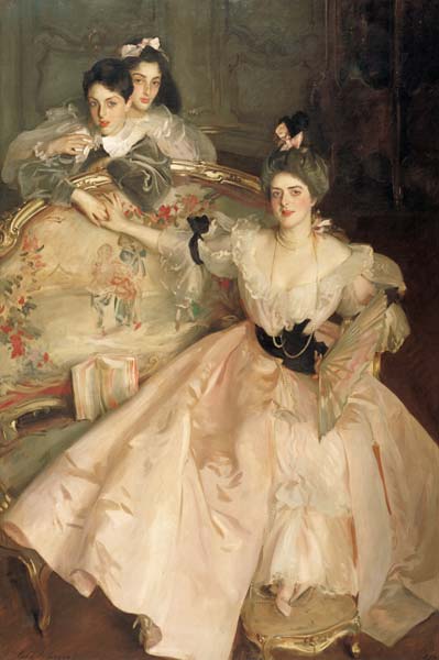 Mrs. Carl Meyer, later Lady Meyer, and her two Children od John Singer Sargent