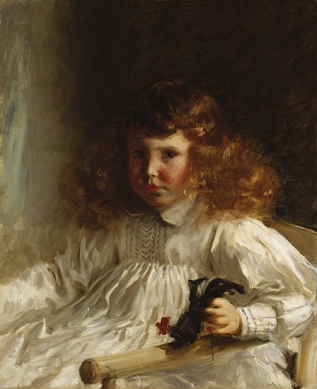 Portrait of Leroy King as a Young Boy od John Singer Sargent
