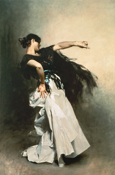 The Spanish Dancer, study for 'El Jaleo' od John Singer Sargent