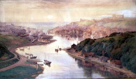 Whitby from Larpool od John Sowden