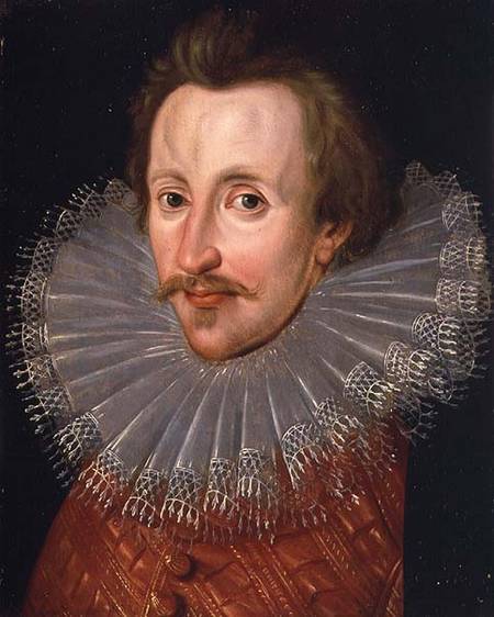 Portrait of Sir Philip Sidney (1554-86) od John the Younger Decritz