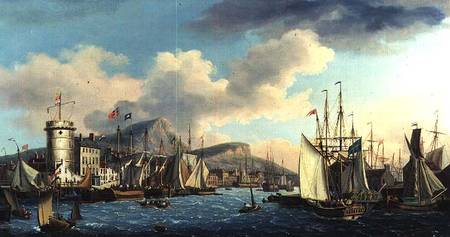 Leith Harbour od John Thomas Serres