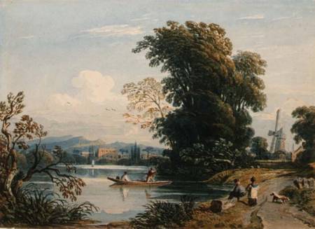 River Scene od John Varley