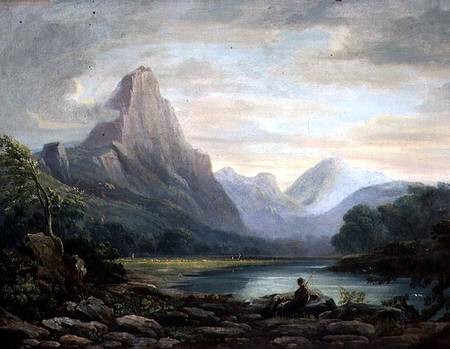 A Welsh Valley od John Varley