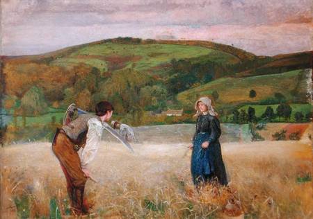 A Field of Barley od John William North