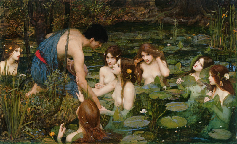 Hylas and the Nymphs od John William Waterhouse