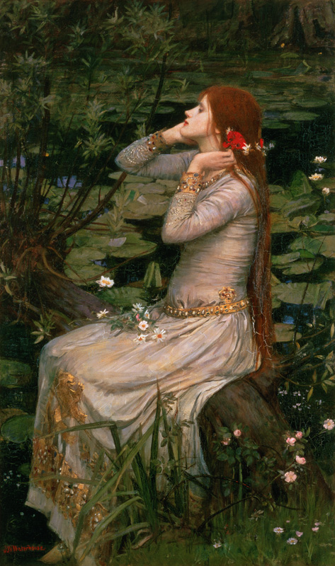 Ophelia. od John William Waterhouse