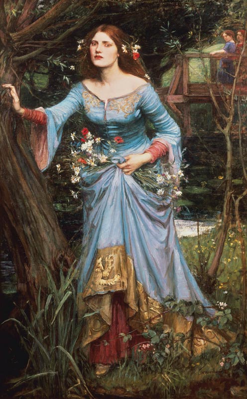Ophelia, 1910 od John William Waterhouse