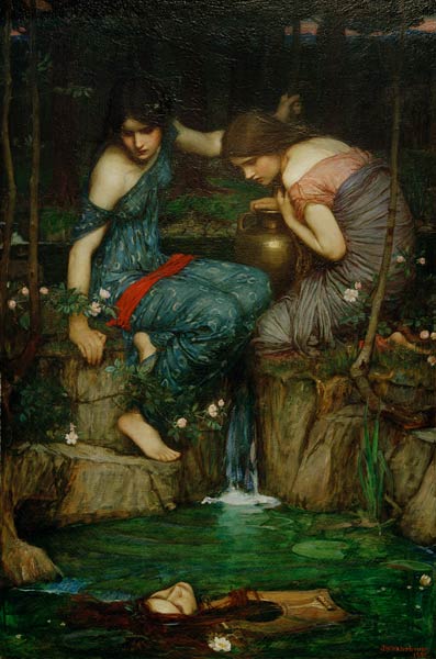 Waterhouse / Nymphs / Orpheus od John William Waterhouse