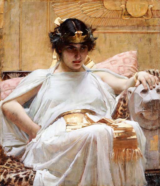 Cleopatra od John William Waterhouse