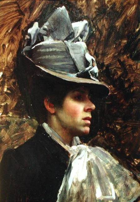 Portrait of the Artist's Wife od John William Waterhouse