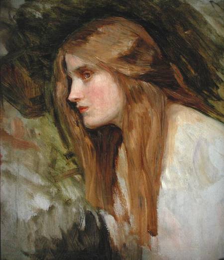 Study for 'Hylas and the Nymphs' od John William Waterhouse