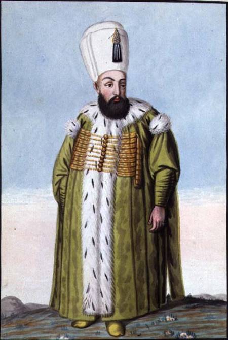 Amurath (Murad) III (1546-95) Sultan 1574-95, from 'A Series of Portraits of the Emperors of Turkey' od John Young