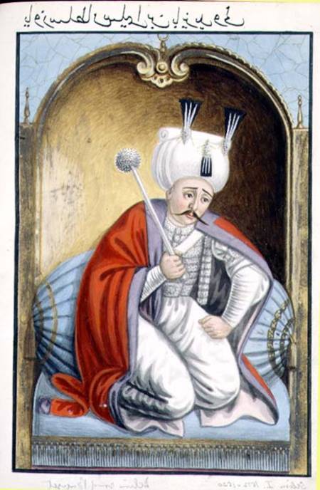 Selim I (1466-1520) called 'Yavuz', the Grim, Sultan 1512-20, from 'A Series of Portraits of the Emp od John Young