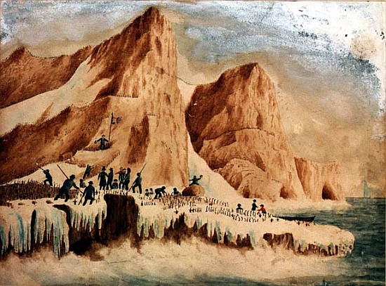 Possession Island, Victoria Land, 11th January 1841 od John Edward Davis