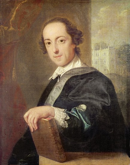 Portrait of Horatio Walpole, 4th Earl of Oxford od John Giles Eckhardt