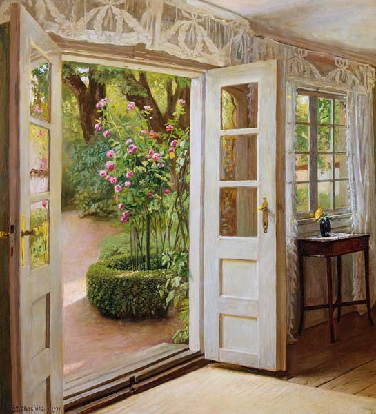 Die Tür zum Garten od John Leoppold Lubschitz