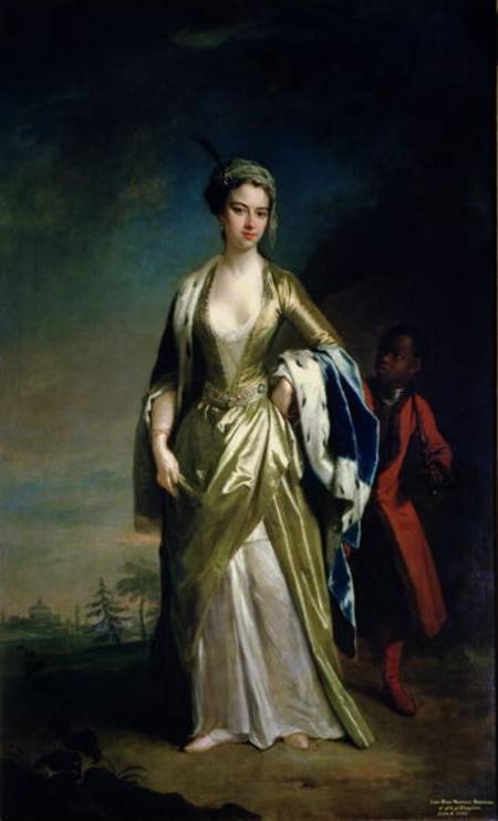 Lady Mary Wortley Montagu od Jonathan Richardson