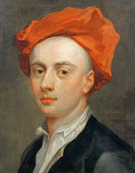 Portrait of John Gay (1685-1732), author of The Beggar's Opera od Jonathan Richardson
