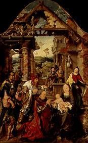 The (small) adoration of the kings od Joos van Cleve