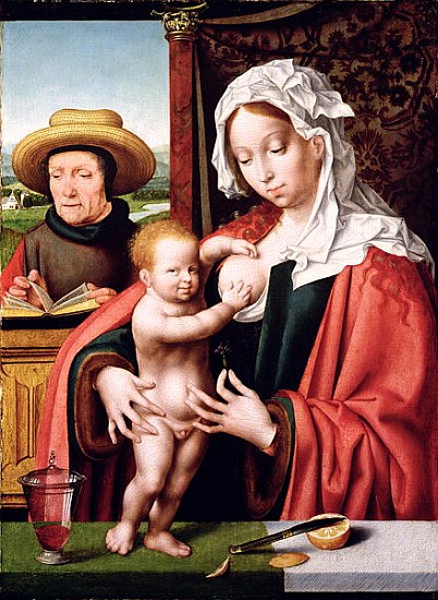 The Holy Family, c.1520 od Joos van Cleve