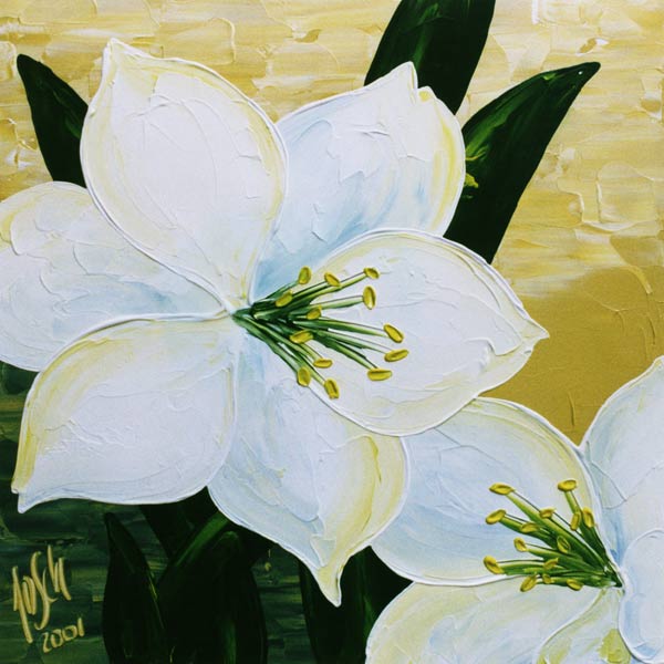 Lilies/white od Josch