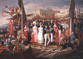 Ferdinand VII Disembarking in the Port of Santa Maria