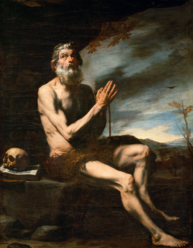 St. Paul the Hermit od José (auch Jusepe) de Ribera
