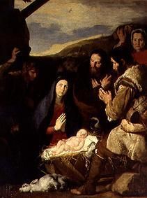 The adoration of the shepherds od José (auch Jusepe) de Ribera