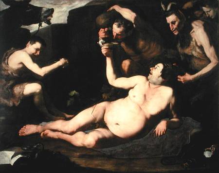 Drunken Silenus od José (auch Jusepe) de Ribera