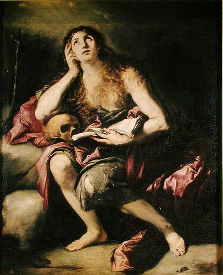 The Penitent Magdalene od José (auch Jusepe) de Ribera