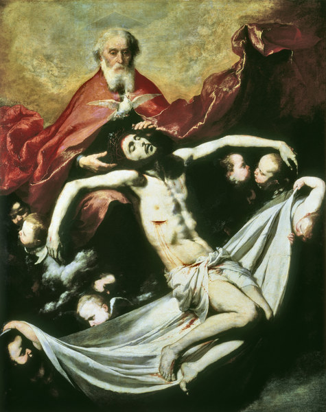 The Holy Trinity / Ribera od José (auch Jusepe) de Ribera