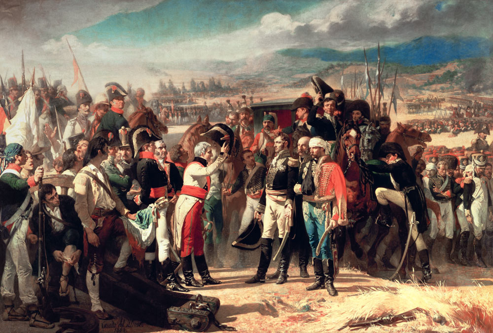 The Surrender of Bailen, 23rd July 1808 od Jose Casado del Alisal