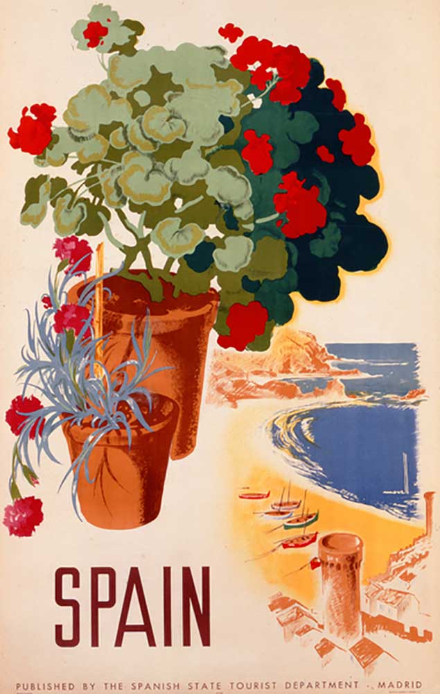 Poster advertising Spain, c.1935 od Jose Morell