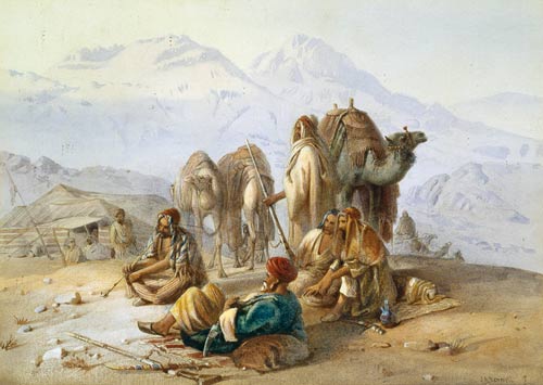 An Arab Encampment od Joseph-Austin Benwell