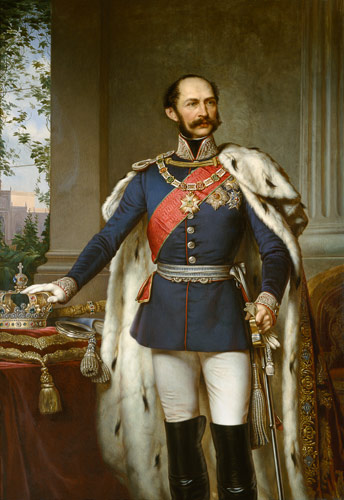 King Maximilian II.Joseph of Bavaria in general uniform. od Joseph Bernhardt
