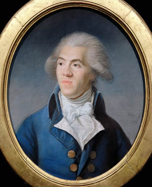 Portrait presumed to be Antoine Barnave (1761-93) od Joseph Boze