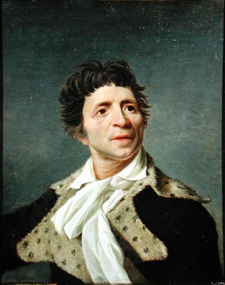Portrait of Marat (1743-93) od Joseph Boze