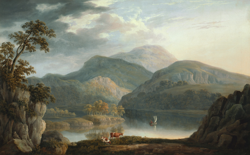 A Lakeland Landscape od Joseph Francis Gilbert