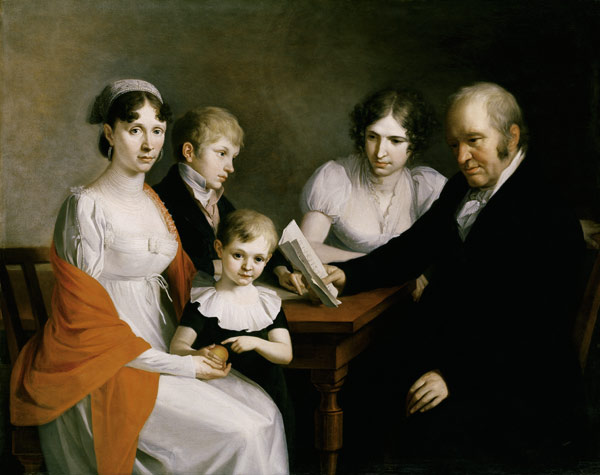 The family Scheichenpflug od Joseph Hauber