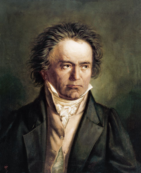 Ludwig van Beethoven od Joseph Karl Stieler