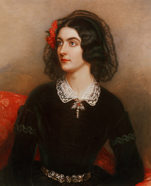 Portrait the Lola Montez (1820-1861) od Joseph Karl Stieler