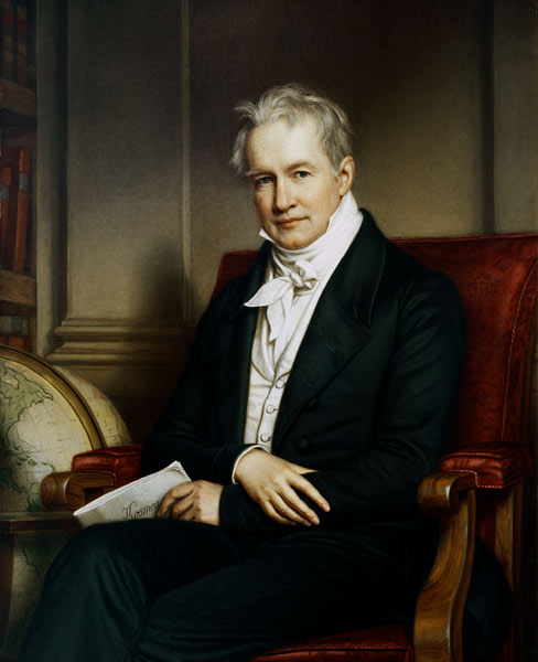 Humboldt, Alexander Freiherr von, Portrait od Joseph Karl Stieler